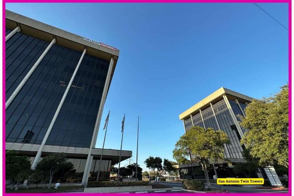 San Antonio Alamo Tower buildings, modern architecture